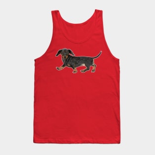 Black and tan dachshund Tank Top